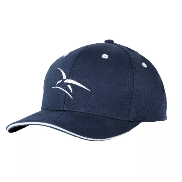 Casquette Bleue marine avec Logo Blanc brodé de l'épervier de l'Armée de l'Air et de l'Espace