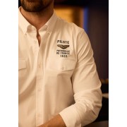 Chemise Blanche Vador Triomphe - Redskins x Patrouille de France