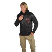 Blouson en Cuir Marron Ranger Alpha - Redskins x Patrouille de France