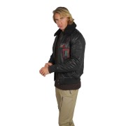 Blouson en Cuir Marron Ranger Alpha - Redskins x Patrouille de France