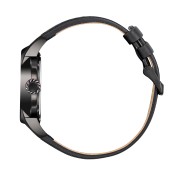 Montre Rafale Solo Display - Cadran Noir et Bracelet Cuir Noir