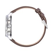 Montre Rafale Solo Display - Cadran Vert et Bracelet Cuir Marron