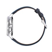 Montre Rafale Solo Display - Cadran Bleu et Bracelet Cuir Bleu