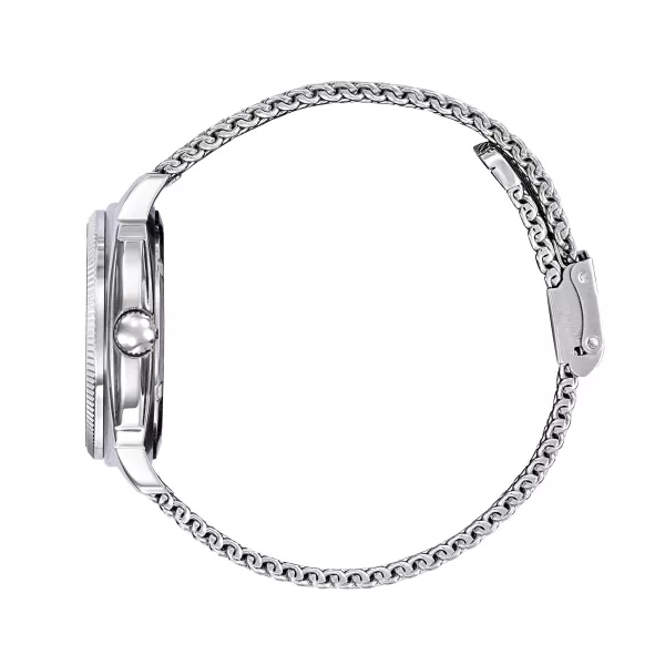 Montre Rafale Solo Display Coach - Cadran Bleu et Bracelet Acier maille milanaise