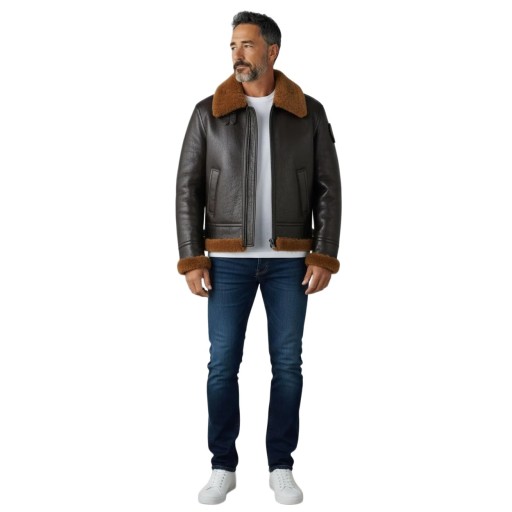 Blouson en Cuir Mistral Montecristo - Redskins x Patrouille de France
