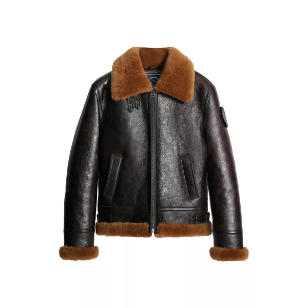 Blouson en Cuir Mistral Montecristo - Redskins x Patrouille de France