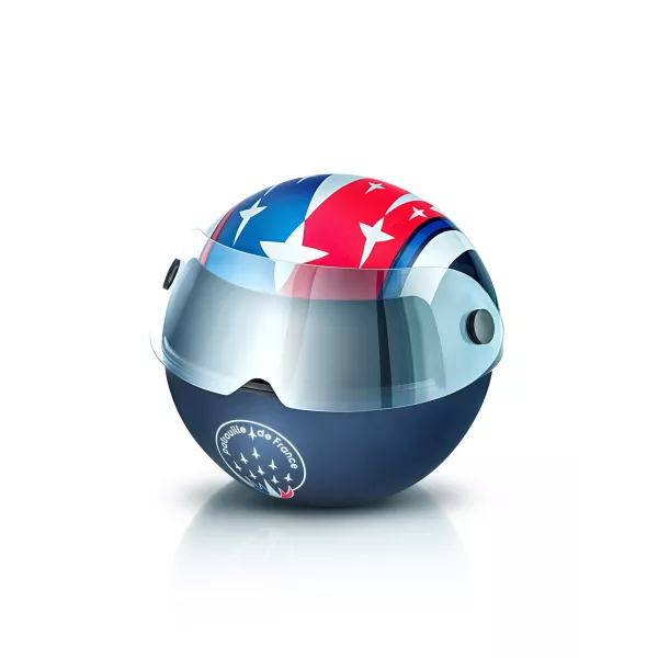 Précommande - Coffret Athos - Montre Automatique Cadran Bleu Bracelet Acier - Patrouille de France