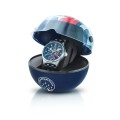 Coffret Athos - Montre Automatique Cadran Bleu Bracelet Acier - Patrouille de France