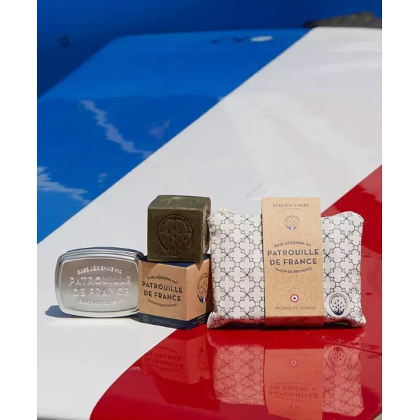 Trousse de voyage 4 Produits Verveine - Patrouille de France x Marius Fabre