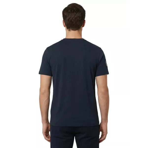 T-shirt Bleu Marine Pilote Mercerise - Redskins x Patrouille de France