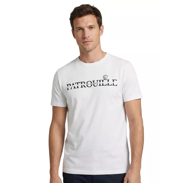 T-shirt Blanc Patrouille Saphir - Redskins x Patrouille de France