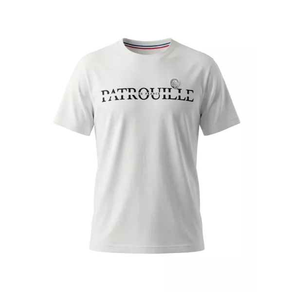 T-shirt Blanc Patrouille Saphir - Redskins x Patrouille de France