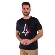 T-shirt Noir Flight Olyh - Redskins x Patrouille de France