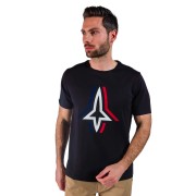 T-shirt Noir Flight Olyh - Redskins x Patrouille de France