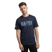 T-shirt Bleu Marine BA-701 Mercerise - Redskins x Patrouille de France