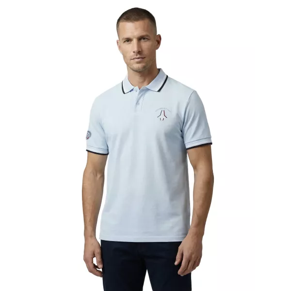 Polo Bleu Ciel General Arc - Redskins x Patrouille de France