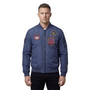 Blouson Bleu Océan Raptor Memory - Redskins x Patrouille de France