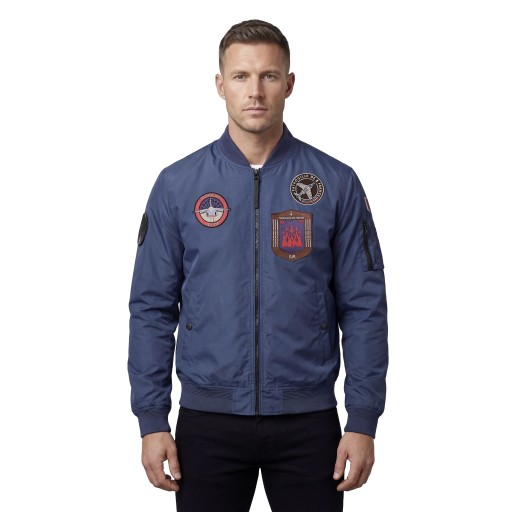 Blouson Bleu Océan Raptor Memory - Redskins x Patrouille de France