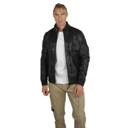 Blouson en Cuir Marron Captain Dity - Redskins x Patrouille de France