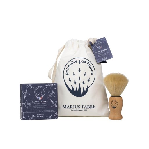 Kit du barbier 110g. - Patrouille de France x Marius Fabre