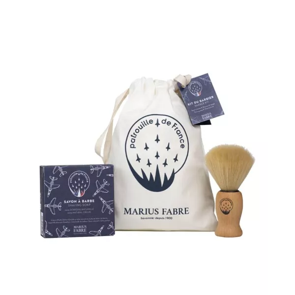Kit du barbier 110g. - Patrouille de France x Marius Fabre