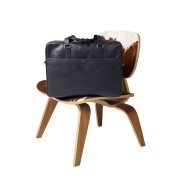 Sac en cuir Bleu Marine Messenger Spider - Redskins x Patrouille de France