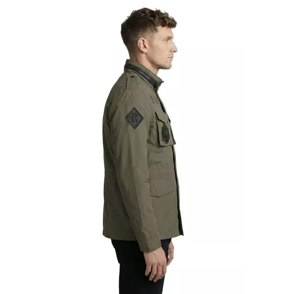 Blouson Kaki Clair Battle Crinkle - Redskins x Patrouille de France
