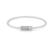 Bracelet Cable 9G Multi Alpha - Patrouille de France x le Gramme