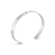 Bracelet Ruban 21G Tricolore - Patrouille de France x le Gramme