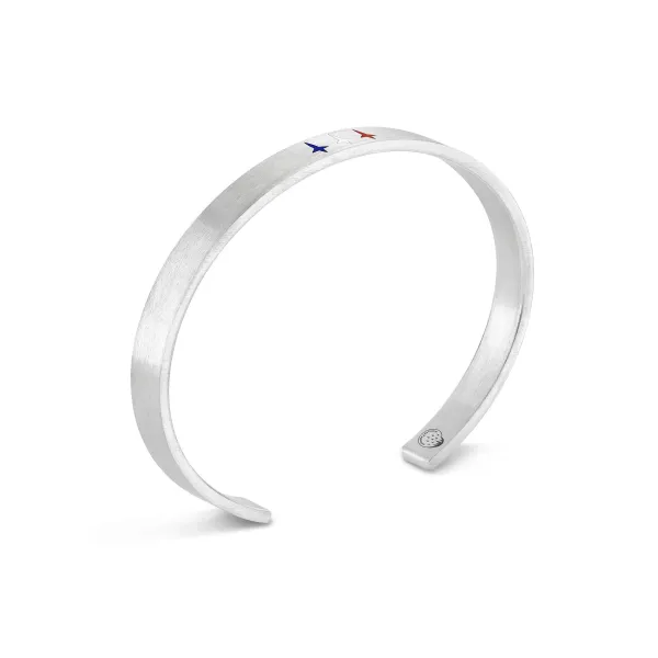 Bracelet Ruban 21G Tricolore - Patrouille de France x le Gramme