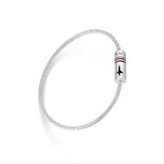 Bracelet Cable 9G Tricolore - Patrouille de France x le Gramme