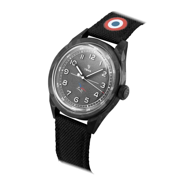 Montre FLYGRAF Pilot French Air Force - Yema x Armée de l'Air et de l'Espace