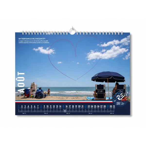 Précommande - Calendrier 2027 - Mission Liberté 250 - Photos Officielles