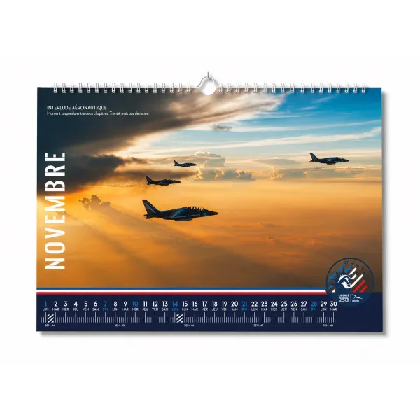 Précommande - Calendrier 2027 - Mission Liberté 250 - Photos Officielles