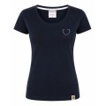 T-Shirt Femme Bleu marine Cœur de la Patrouille de France