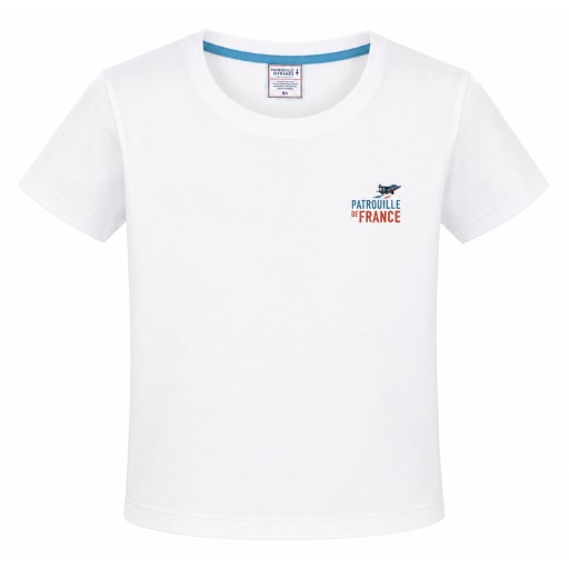 T-Shirt Enfant Blanc Vintage - Patrouille de France