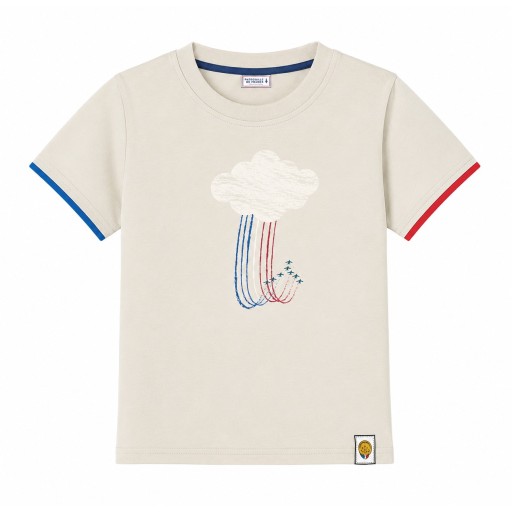 T-Shirt Enfant Beige Cloud - Patrouille de France