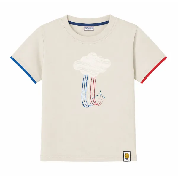 T-Shirt Enfant Beige Cloud - Patrouille de France