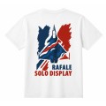 T-Shirt blanc Vintage - Rafale Solo Display