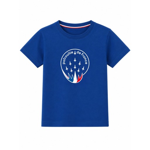 T-shirt Enfant Bleu Royal - Patrouille de France