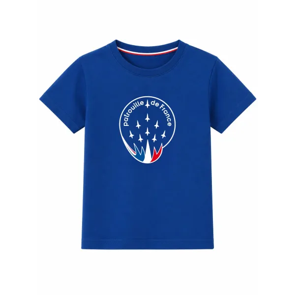 T-shirt Enfant Bleu Royal - Patrouille de France