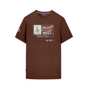 T-shirt Marron Monarque Platine - Redskins x Patrouille de France