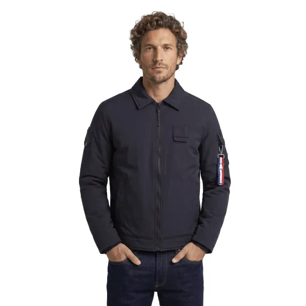 Blouson Bleu Marine Jaegger Scaff - Redskins x Patrouille de France