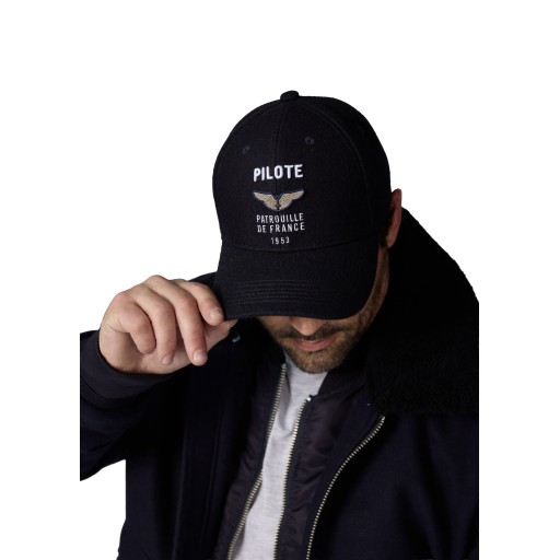 Casquette Staff Solar Bleu Marine - Redskins x Patrouille de France