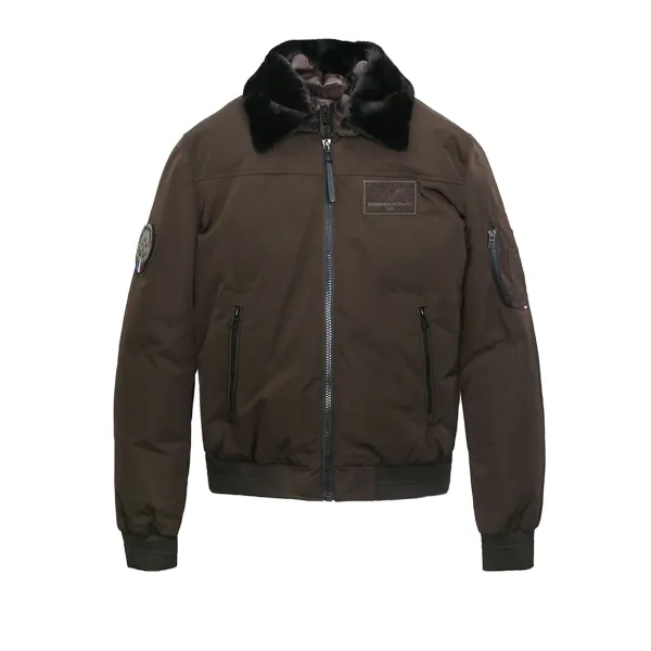 Blouson Marron Rafal Scaff - Redskins x Patrouille de France