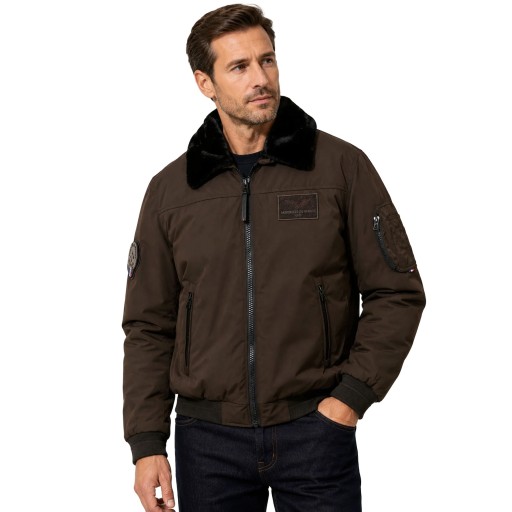 Blouson Marron Rafal Scaff - Redskins x Patrouille de France