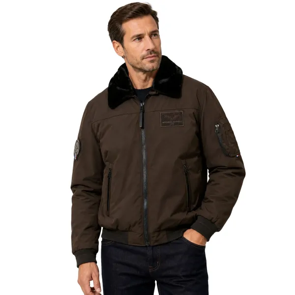 Blouson Marron Rafal Scaff - Redskins x Patrouille de France
