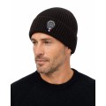 Bonnet Beanie Merinos Chocolat - Redskins x Patrouille de France