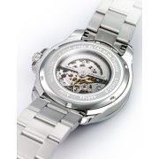 Montre Athos 8 Automatique - Cadran Bleu Clair et Bracelet Acier