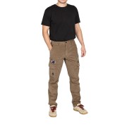 Pantalon Beige foncé Aix Corduroy - Redskins x Patrouille de France
